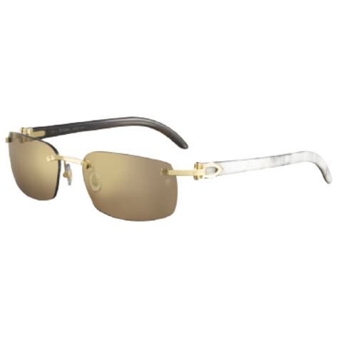 cheap cartier buffalo horn sunglasses|authentic cartier buffalo horn glasses.